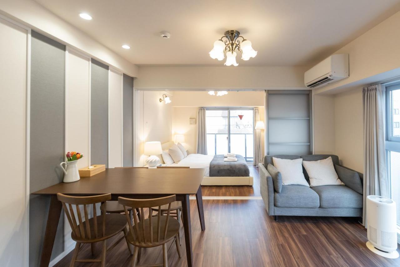 H2H Dotonbori Apartment Osaka Bagian luar foto